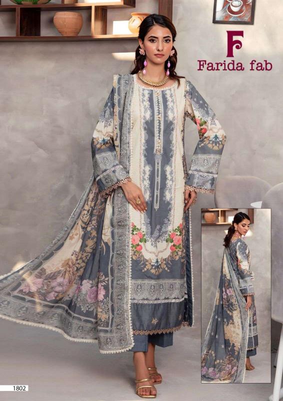 Farida fab firdous queen vol-18 wholesale salwar suit market in kolkata